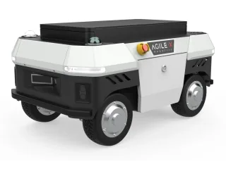 Render oficial de UMR publicado por AgileX Robotics.