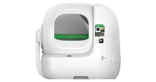Imagen oficial de PETKIT Purobot Max Pro 2 completo, con entrada frontal y panel de control.