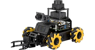 ClawPi de Hiwonder con ruedas Mecanum, cámara y brazo