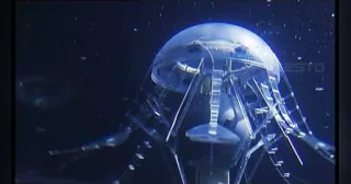 Imagen oficial del demostrador AquaJellies 2.0 publicada por Festo.