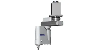 Vista oficial del robot Epson RS3 — 350 mm.
