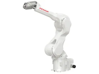 Vista oficial del robot Kawasaki Robotics KJ155.