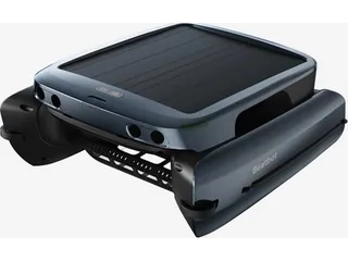 Render oficial del Beatbot iSkim de 2026, con panel solar sobre su cuerpo flotante.