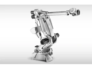 Imagen oficial del robot industrial Comau NJ-420-3.0 completo.