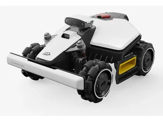 Render oficial de un MAMMOTION LUBA mini AWD de la versión H norteamericana, con el cuerpo y las ruedas completos.