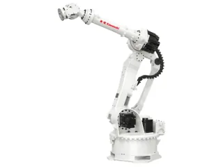 Vista oficial del robot Kawasaki Robotics ZX200S.