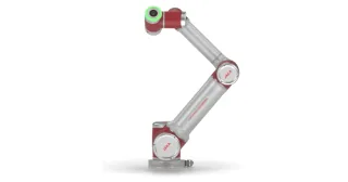 Render oficial de JAKA Zu18 publicado por JAKA Robotics.