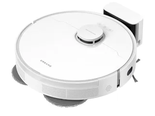 Render oficial de Dreame L10s Pro Gen 3 junto a su base de carga.