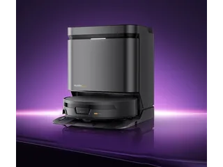 Render promocional oficial de Eureka Z50 completo con su estación, publicado en la presentación de CES 2026.