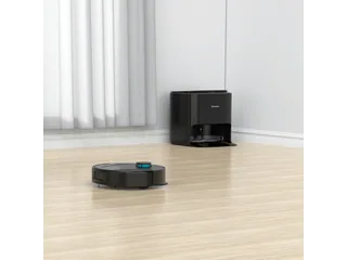 Render promocional oficial del robot Mamibot Ultra M10 completo junto a su estación, utilizado para ilustrar la familia M10/M20.