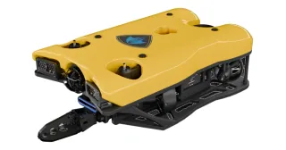 Mission Specialist Defender en una imagen oficial de producto de VideoRay.