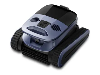 Render oficial de Seauto SAT40 completo, con carcasa gris y azul y orugas laterales, sobre fondo blanco.