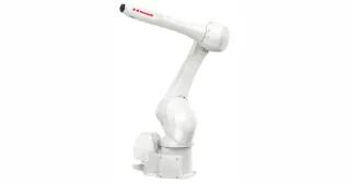 Vista oficial del robot Kawasaki Robotics RS013N.