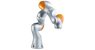 Vista oficial del robot KUKA LBR iiwa 7 R800.