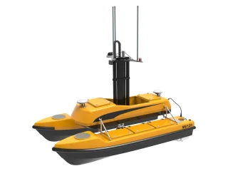 Render oficial del ME120 de OceanAlpha con su configuración de producto.