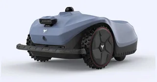 Render oficial del cortacésped HOOKII Neomow X2 completo, con carcasa gris.