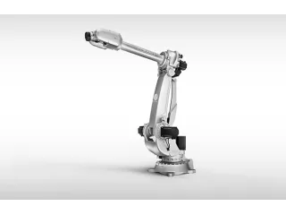 Imagen oficial del robot industrial Comau NJ-110-3.0 completo.