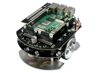 Fotografía oficial del robot Raspberry Pi Mouse V3 de RT Corporation.