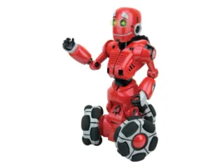 Imagen de producto de Tri-Bot de WowWee, con carcasa roja y tres ruedas.