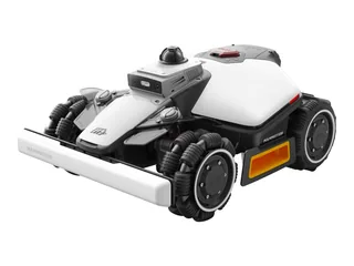 Render oficial del cortacésped MAMMOTION LUBA mini 2 AWD LiDAR completo.