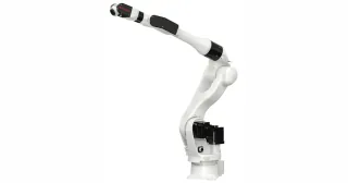 Vista oficial del robot Kawasaki Robotics BU015X.