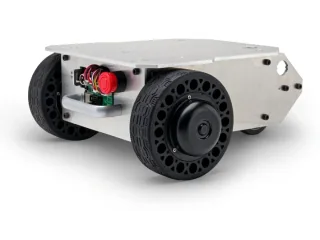 Fotografía oficial del robot Megarover Ver.3.0 de Vstone.