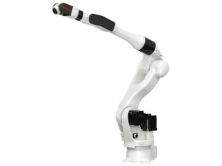 Vista oficial del robot Kawasaki Robotics BU015X.