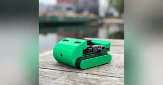 Imagen documentada de nanosaur en el directorio Robots de ROS.