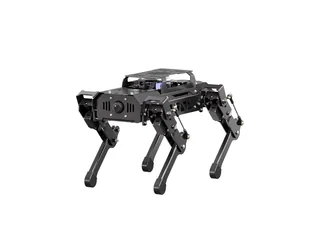 PuppyPi de Hiwonder con cuatro patas articuladas y cámara frontal
