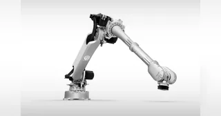 Imagen oficial del robot industrial Comau NJ-16-3.1 completo.