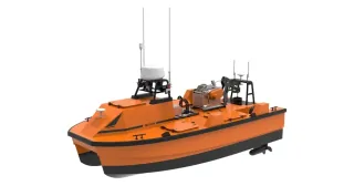 Render oficial del M40P de OceanAlpha con su configuración de producto.
