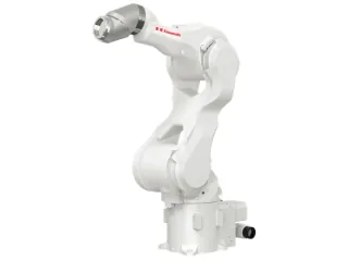 Vista oficial del robot Kawasaki Robotics KJ125.