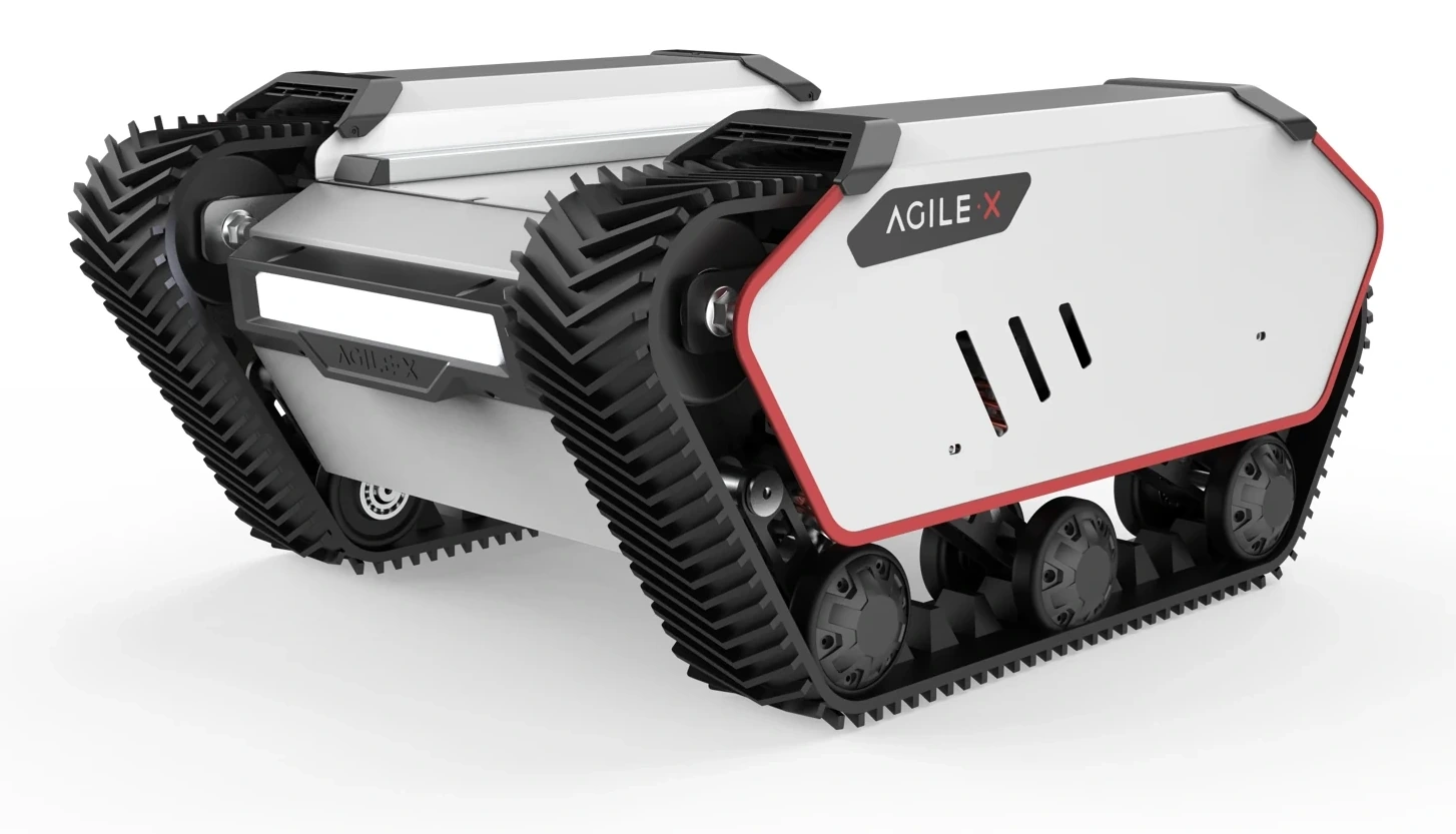 Render oficial de BUNKER MINI 2.0 publicado por AgileX Robotics.