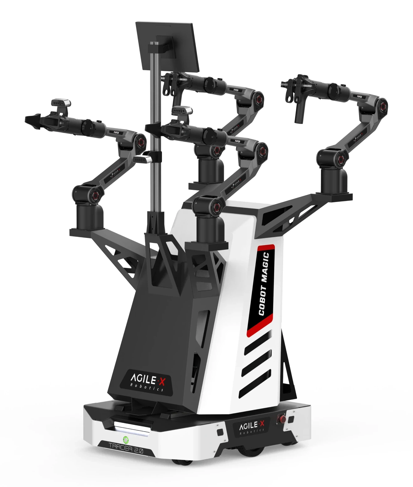Render oficial de COBOT MAGIC publicado por AgileX Robotics.
