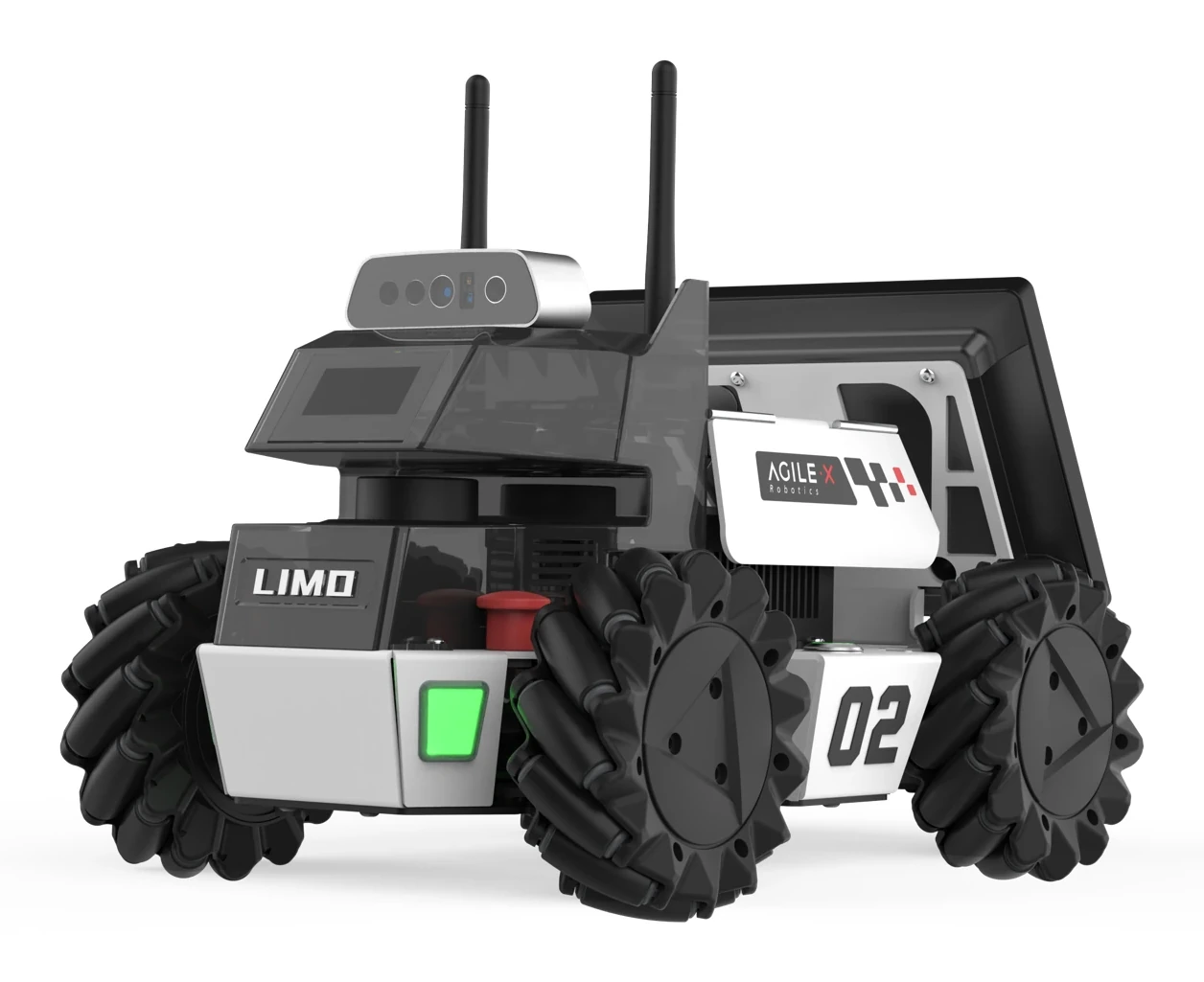 Render oficial de LIMO PRO publicado por AgileX Robotics.