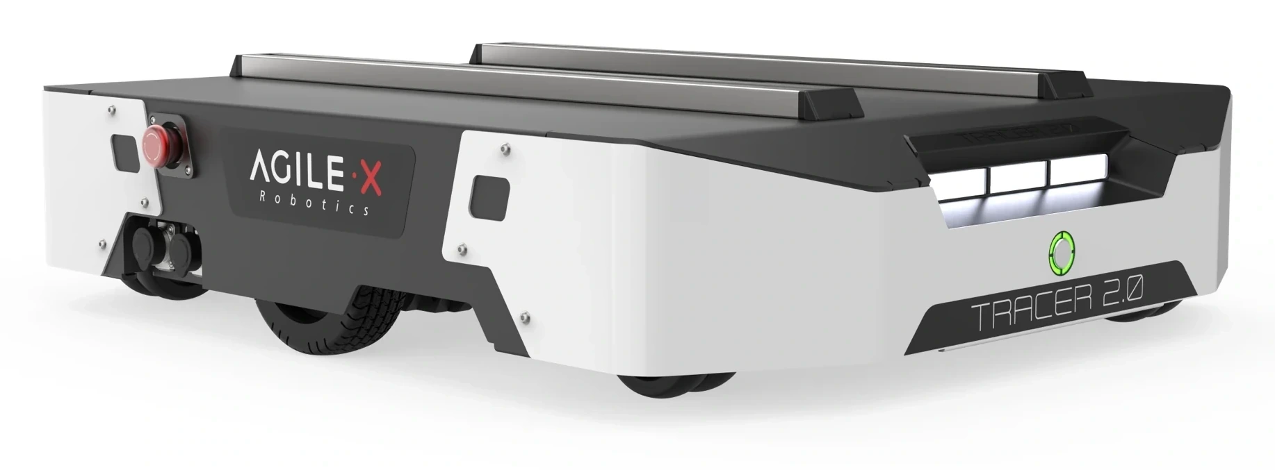 Render oficial de TRACER 2.0 publicado por AgileX Robotics.