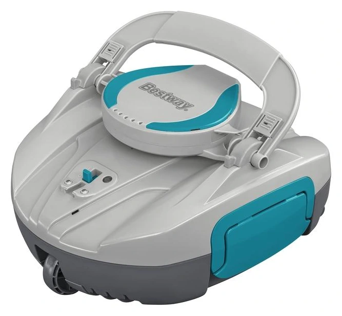 Bestway AquaTronix G100 gris con detalles azules y asa superior.