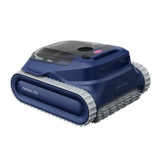 Render oficial de BWT F1SONIC PRO completo, con carcasa azul y orugas, utilizado para ilustrar la ficha de familia.