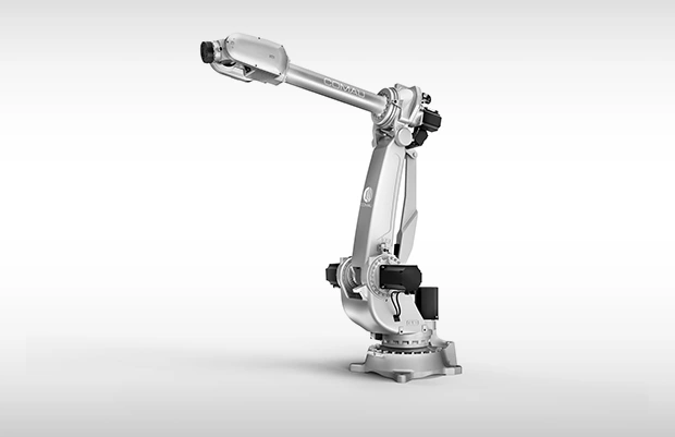 Imagen oficial del robot industrial Comau NJ-110-3.0 completo.