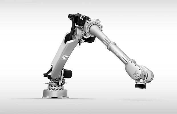Imagen oficial del robot industrial Comau NJ-16-3.1 completo.