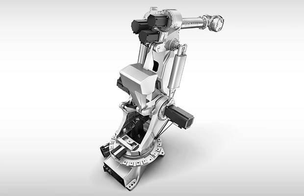 Imagen oficial del robot industrial Comau NJ-650-2.7 completo.