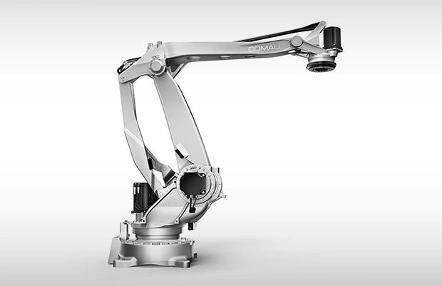 Imagen oficial del robot industrial Comau PAL-180-3.1 completo.