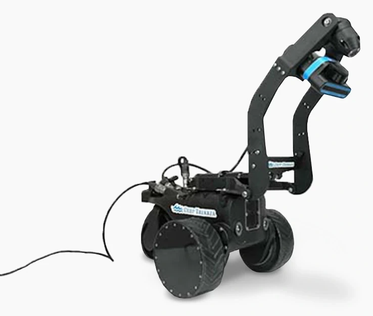 MAG Crawler de Deep Trekker equipado con un sonar opcional en la imagen oficial.