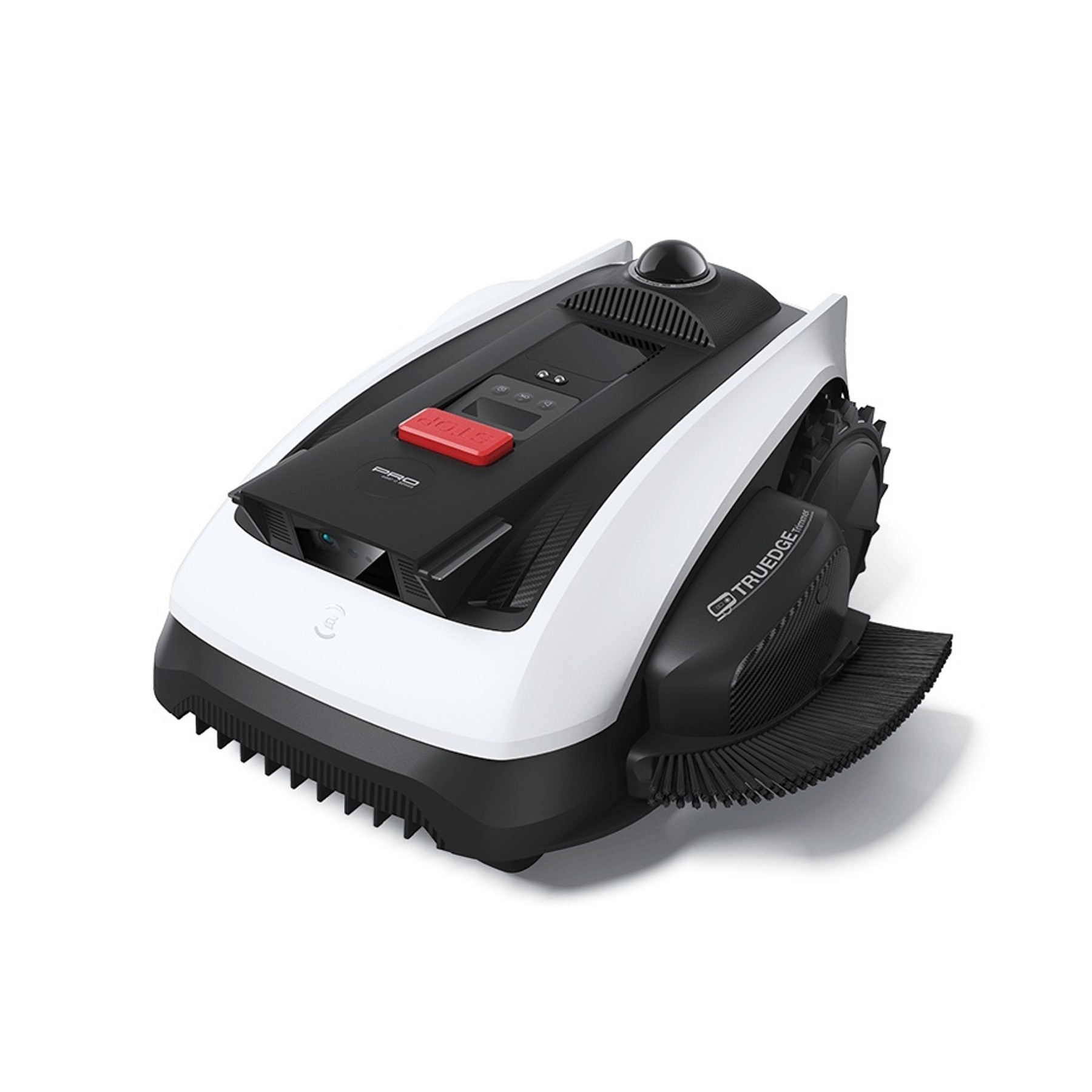 Render oficial del cortacésped ECOVACS GOAT O1000 LiDAR PRO completo.
