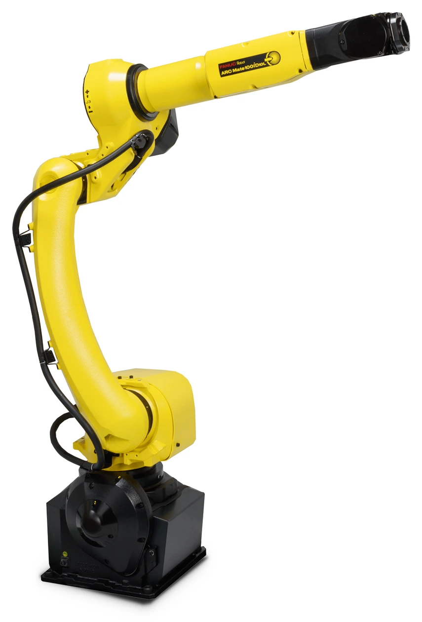 Vista oficial del robot FANUC ARC Mate 100iD/10L.