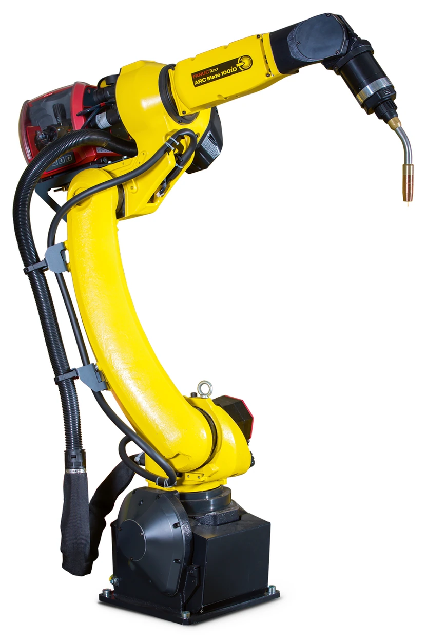 Vista oficial del robot FANUC ARC Mate 100iD.