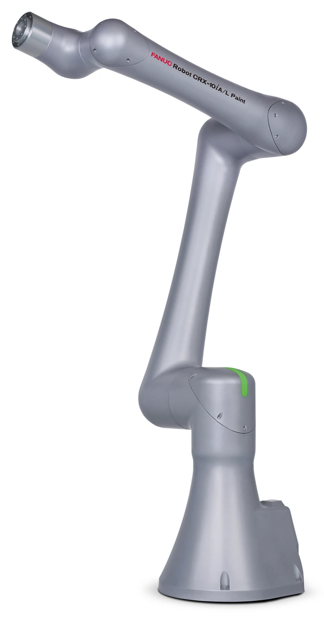 Vista oficial del robot FANUC CRX-10iA/L Paint.
