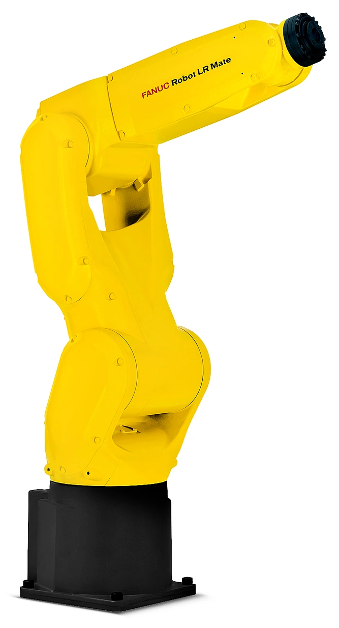 Vista oficial del robot FANUC LR Mate/14-7D.