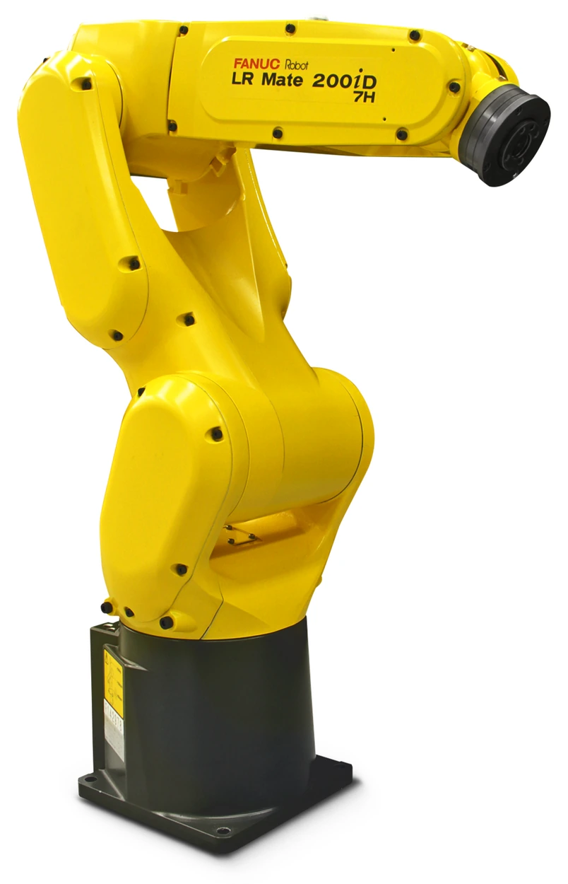 Vista oficial del robot FANUC LR Mate 200iD/7H.