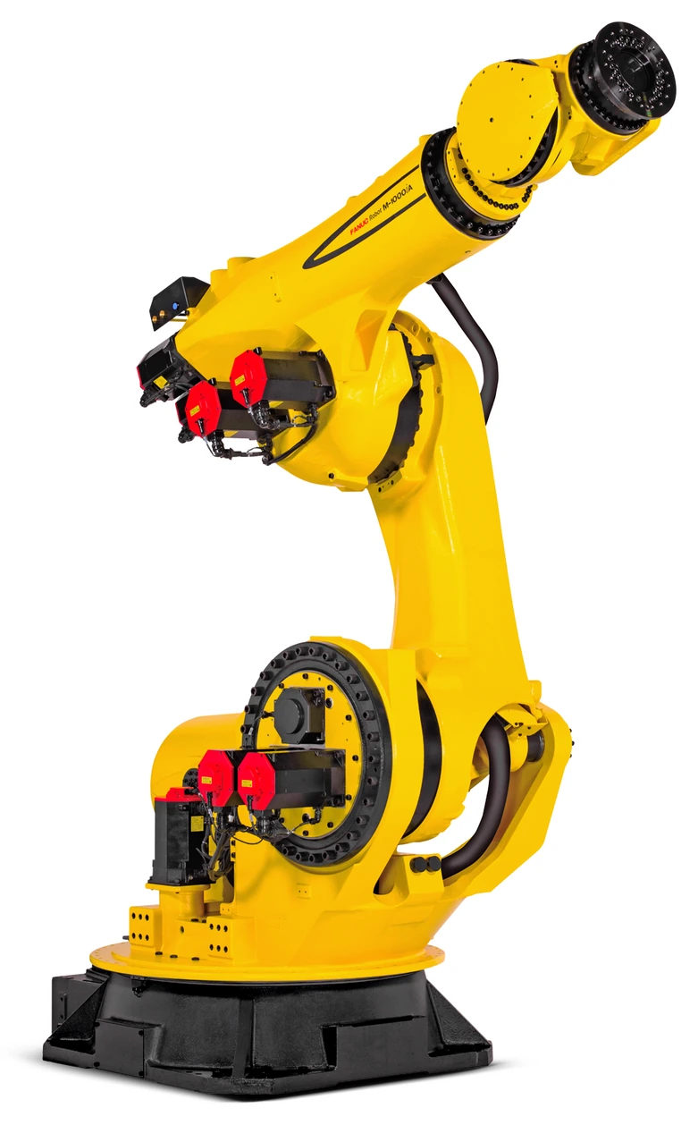 Vista oficial del robot FANUC M-1000iA.